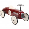 Porteur vintage métal rouge