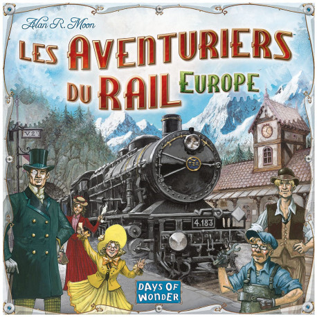 Jeu Les Aventuriers du Rail Europe