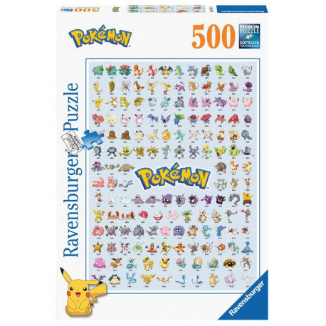 Puzzle Pokedex 500 pièces