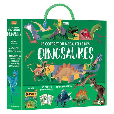 Le coffret du mega Atlas des Dinosaures