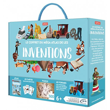 Le coffret du méga Atlas des inventions