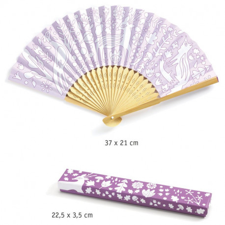 DIY Eventail - Belle des bois 