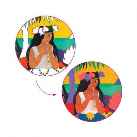 Inspired by Paul Gauguin - Polynésie cartes à peindre