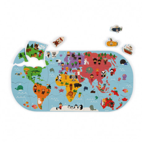 Carte des explorateurs du bain
