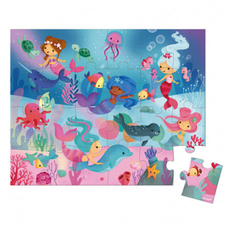 Puzzle Sirènes 24 pièces