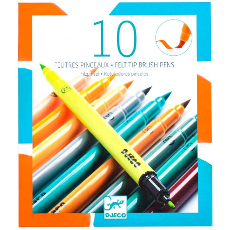 10 feutres pop