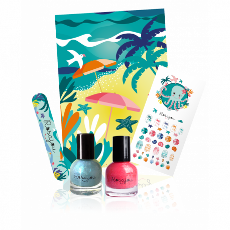 Coffret jolis ongles Fée et Corail