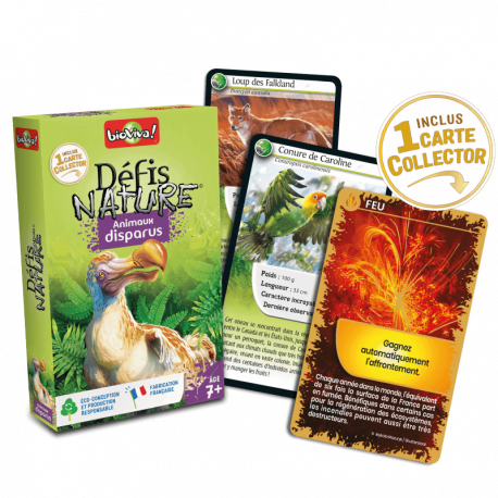 Défis nature Animaux disparus