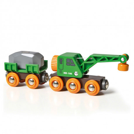 Brio Wagon grue