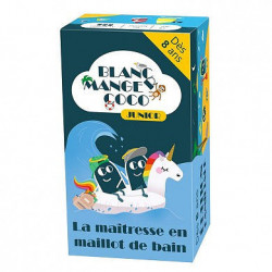 Blanc manger Coco Junior La maitresse en maillot de bain
