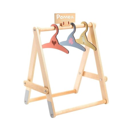 Portant vêtements & 3 cintres