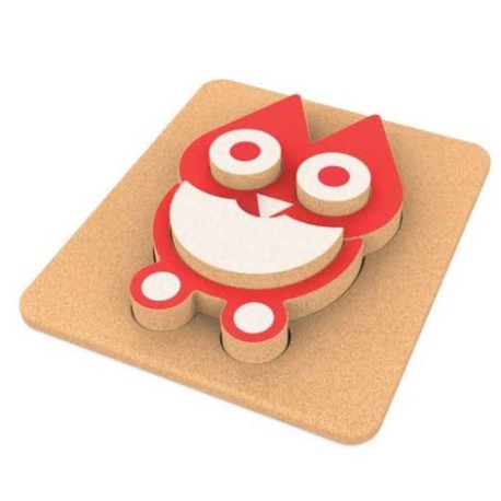 Elou 3D Owl puzzle