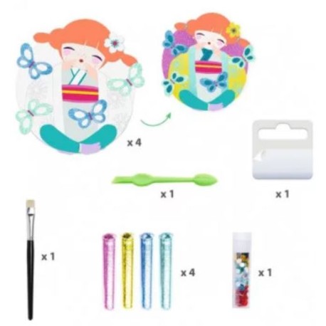 Paillettes et strass Onnanoko