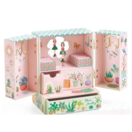 Boîte à musique Jardin fleuri