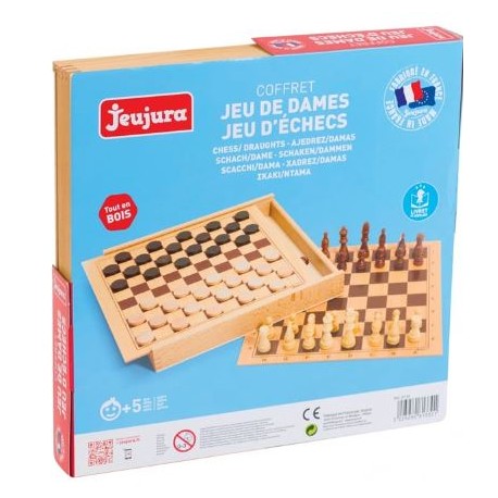 Jeu de dames et échecs 