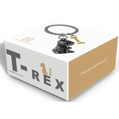 Porte-clé T-rex & son os