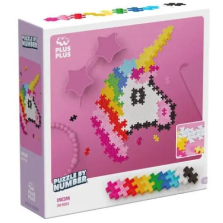 Plus Plus Puzzle licorne 250 pièces