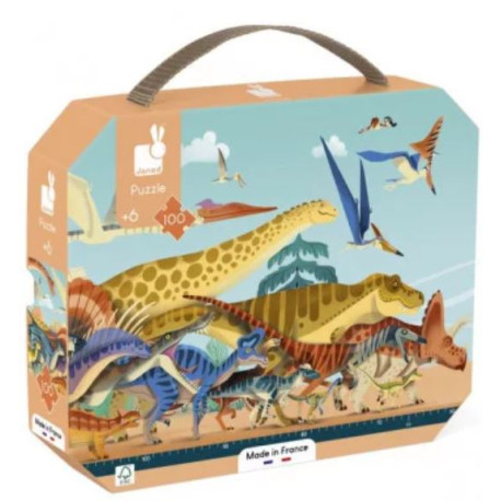 Puzzle panoramique Dino 100 pièces