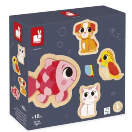 Puzzle évolutif Animaux de compagnie