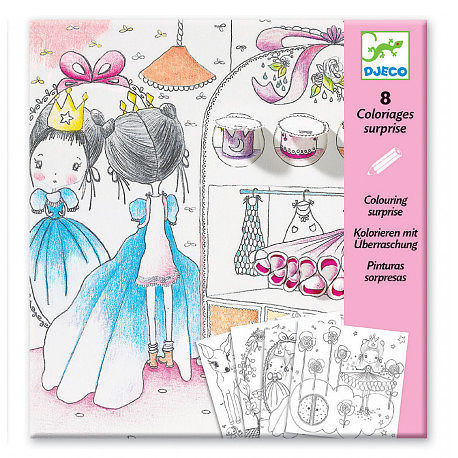 Coloriages surprise Les portes de Pupi