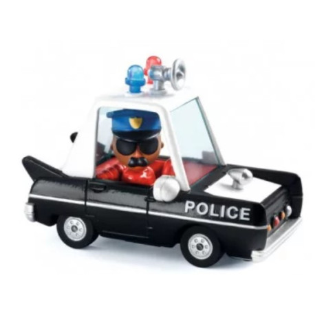 Voiture et son pilote Hurry police