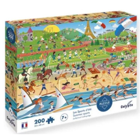 Puzzle Les sports d'été 200 pièces