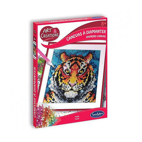 Canevas à diamanter Tigre