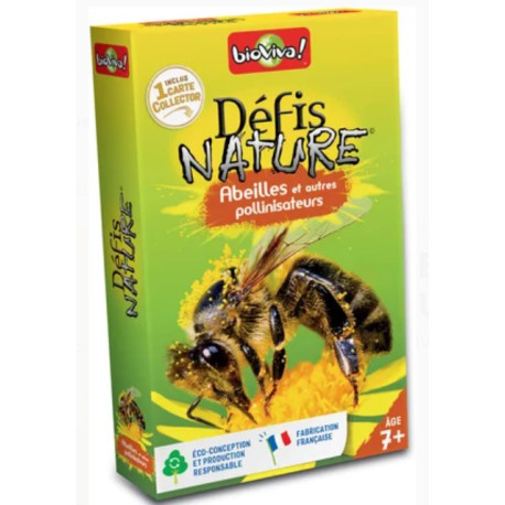 Défis nature Abeilles et autres pollinisateurs