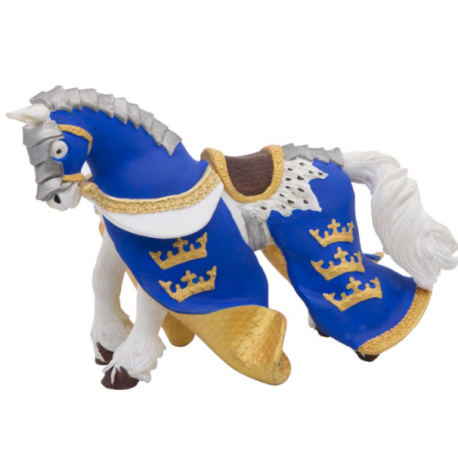 Papo Cheval du Roi Arthur bleu