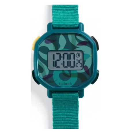 Montre digitale Green snakes