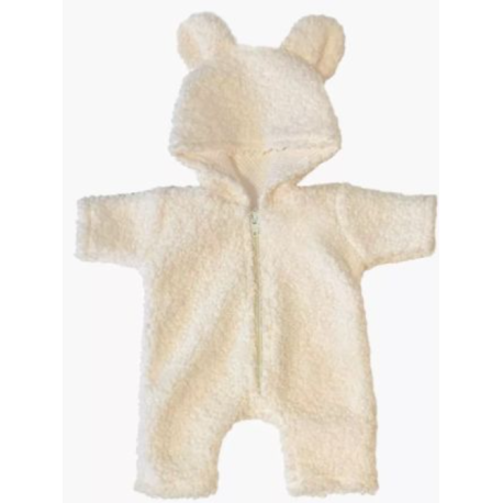 Combinaison Winnie en bouclette écrue