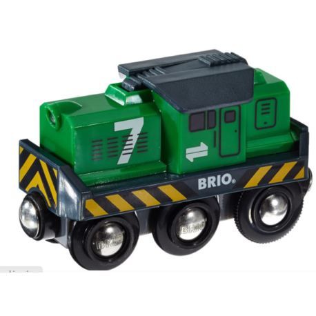 Locomotive frêt verte à pile 