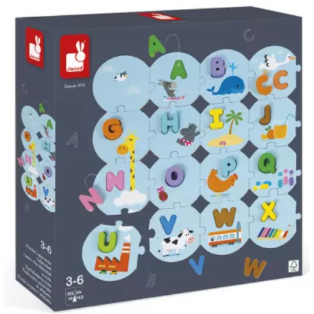Puzzle J'apprends l'alphabet