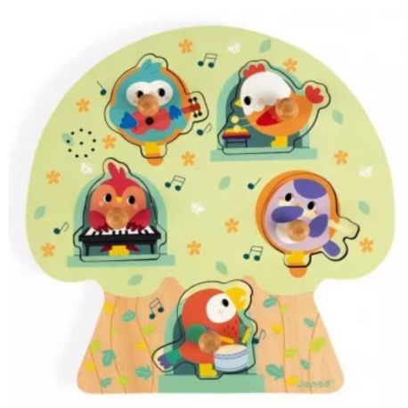 Puzzle Musical oiseaux