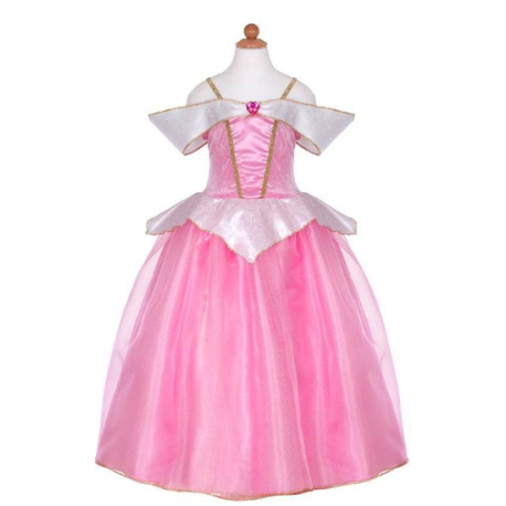 Robe Belle au bois dormant Deluxe 5/6 ans