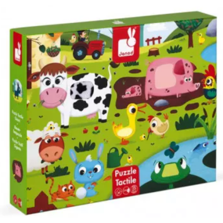 Puzzle Tactile Ferme