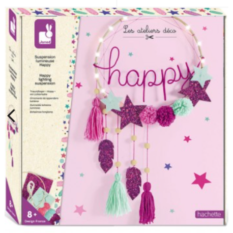 Kit Créatif Suspension lumineuse Happy