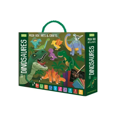 Mega box Arts & crafts Les dinosaures