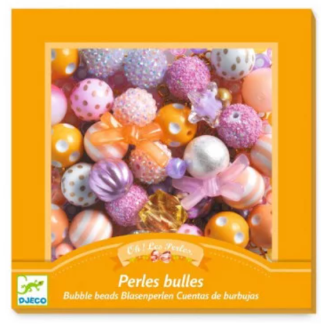Perles bulles Or