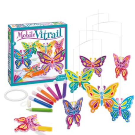 Mobile Vitrail Papillon