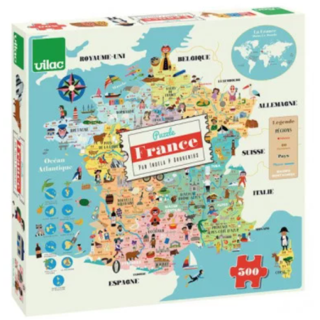 Puzzle Carte de France 300 pièces