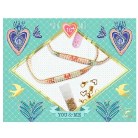 Bijoux duo Enfilage lettres