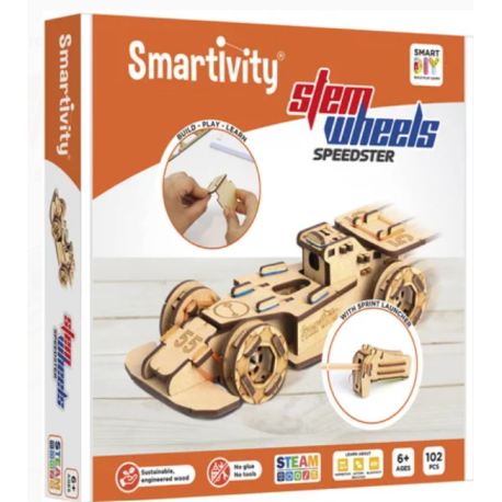 Voiture de construction Stem Wheels Speedster