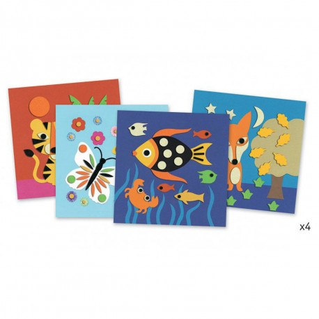 Tableaux de feutrine Douce nature