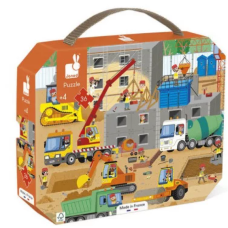 Puzzle chantier 36 pièces