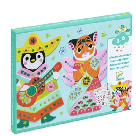 Créer avec des stickers Brillants