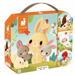 Puzzle évolutif Animaux ferme