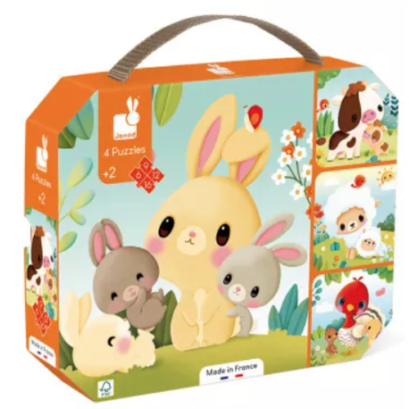 Puzzle évolutif Animaux ferme