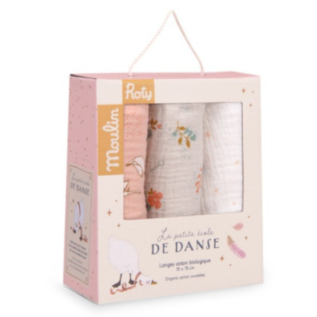La petite école de danse Set de 3 langes imprimés