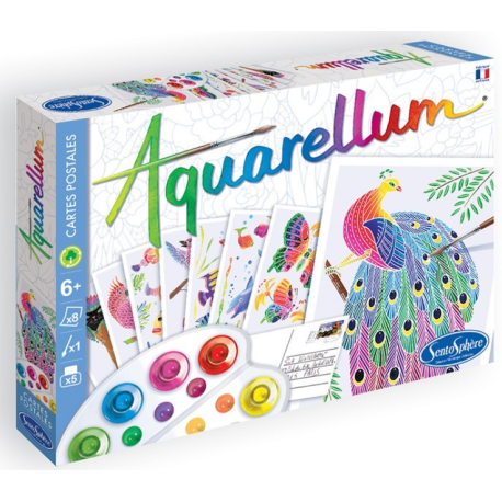 Aquarellum Cartes postales Animaux